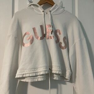 White Guess Hoodie